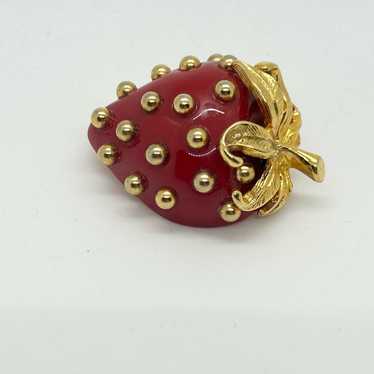 ヴィンテージ KJL ケネス ジェイ レーン エナメル ストロベリー Kjl Strawberry - Etsy