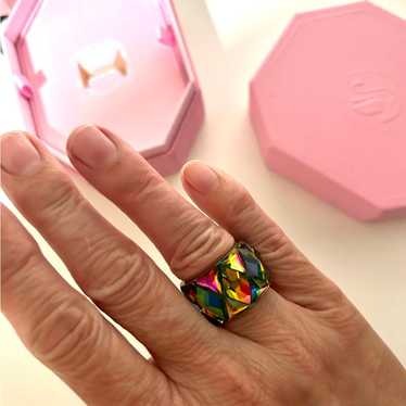 【美品】SWAROVSKI✴Vittore Half XL リング#55 楽天市場】Swarovski 5572825 スワロフスキー Vittore リング