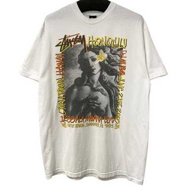 OLD STUSSY ヴィーナスT タワーレコード フォトT サイズM 00年代 30周年 STUSSY × Tower Records Tシャツ ヴィーナス. - メルカリ