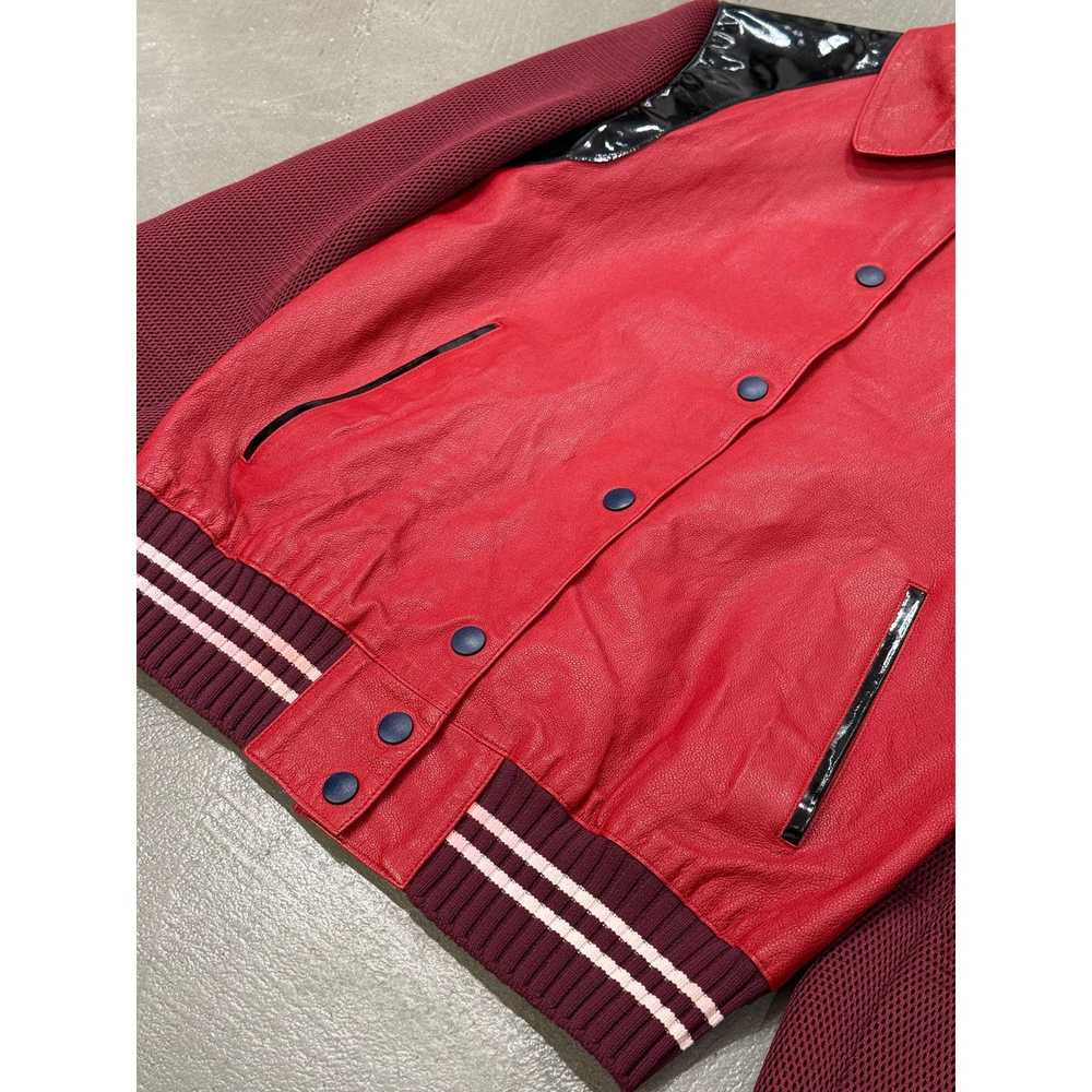 Miu Miu S/S2000 Miu Miu runway varsity leather ja… - image 4