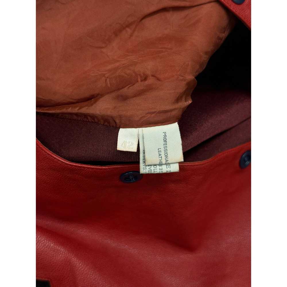 Miu Miu S/S2000 Miu Miu runway varsity leather ja… - image 7