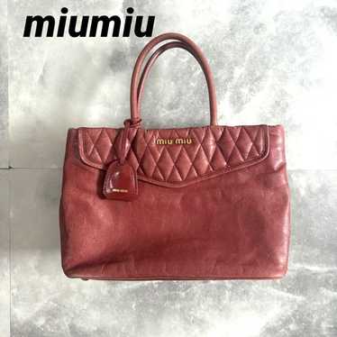 希少 MIU MIU ハンドバッグ スタッズ ハート アーカイブ Y2K ロゴ s-l400.jpg