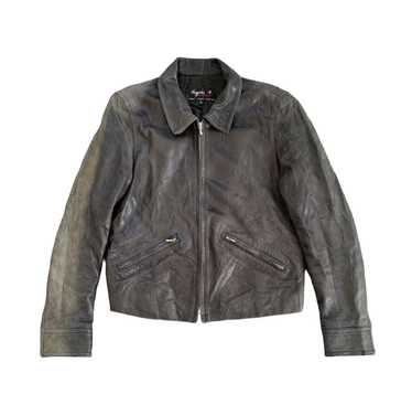 Agnes b leather jacket - Gem