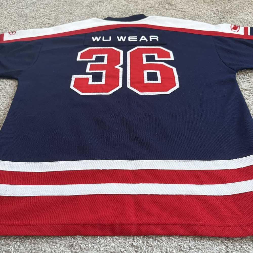 Wu-Tang Clan 🔴Wu-Wear Jersey Size XL Hockey Wu-T… - image 12