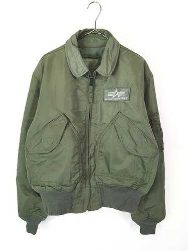 ALPHA CWU-45/P NYLON VINTAGE-GREEN Mサイズ ALPHA CWU-45/P NYLON VINTAGE-GREEN Mサイズ