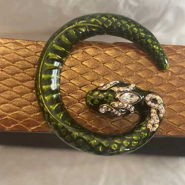 Gucci snake belt - Gem