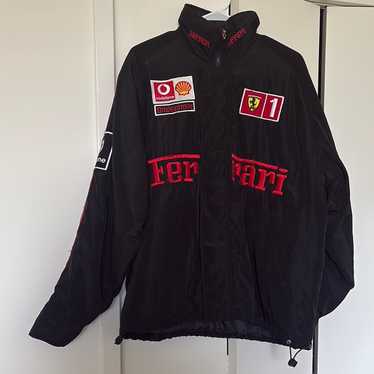 FerrariレーシングジャケットLユニセックス Ferrari racing jacket black - Gem