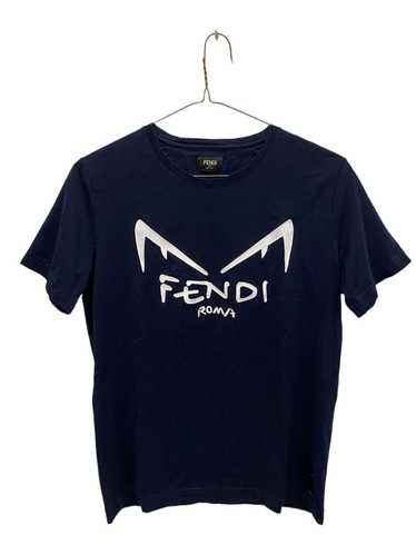 フェンディー　FENDI モンスター　Tシャツ　ネイビー XS Fendi // Navy & Blue Rhinestone Monster T-Shirt – VSP