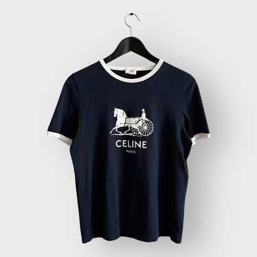 CELINE ロゴTシャツ セリーヌの“CELINE”ロゴTシャツ＆フーディー、パッカブル仕様の