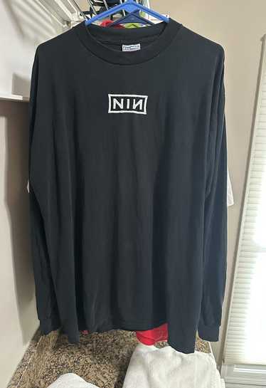 nine inch nails ロングTシャツ　90s nin NINE INCH NAILS 「THE DOWNWARD SPIRAL」 ナインインチネイルズ