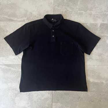 HERMES ポロシャツ　polo shirts 70s 80s 90s HERMES Polo Shirt Zip Made in Italy L Cotton WHT Used | eBay