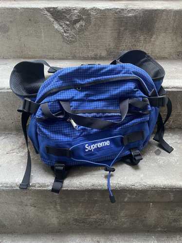 Supreme waist bag blue - Gem