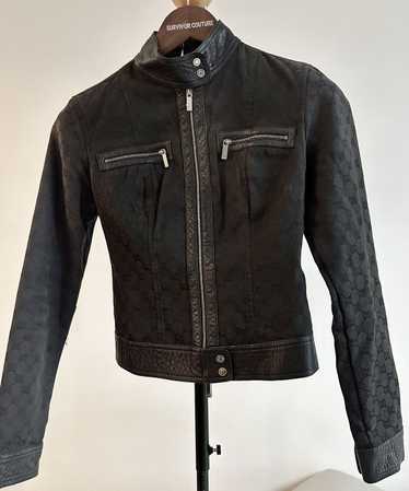 【Gucci】Tom Ford期 Jacket Size48 GUCCI Tom Ford Era Leather Moto Jacket IT 48 US 38 Small