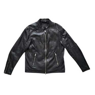 Allsaints Cora Jacket jet black オールセインツ ALLSAINTS Cora Leather Jacket Size XL RETAIL $649 BLACK #208