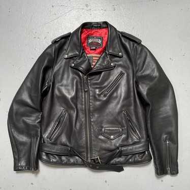Schott 613xx steerhide leather - Gem