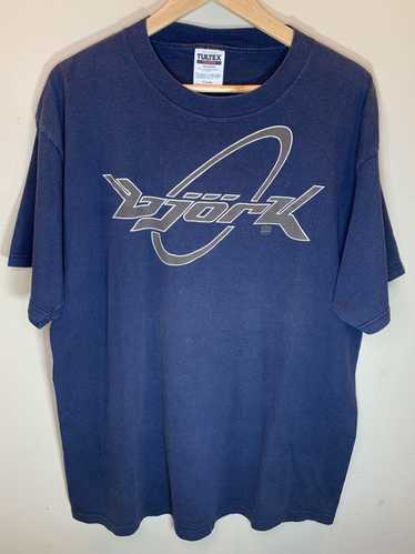 スペシャル！90s bjork 1993 LOGO NAVY Vintage Bjork Logo T-Shirt – Justin Reed