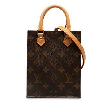 良品★ルイヴィトン・キャンバスレザー モノグラム ウェッジ サンダル(34.5) Louis Vuitton - Gem