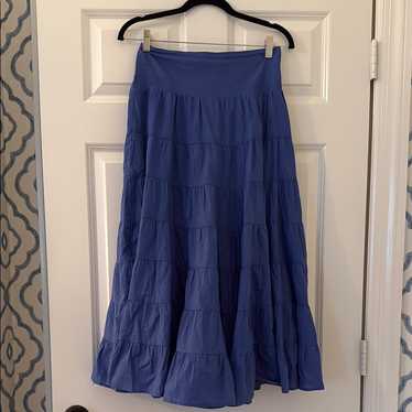 clane VOLUME TIERED MAXI SKIRT② Tiered Maxi Skirt – KUOSE.com