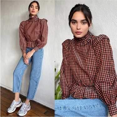 Ganni seersucker top - Gem