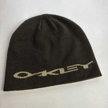 帽子 00s vintage oakley one point beanie 00s vintage oakley one point beanie - メルカリ