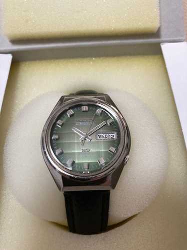 時計 Seiko Type ll + Seiko 5 actus Seiko 5 Actus 6106-7480 Vintage 23 Jewels Automatic Men's