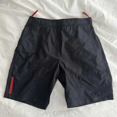 パンツ M size training shorts PRADA authentic Prada Black Re-Nylon Drawstring Shorts M Prada | TLC
