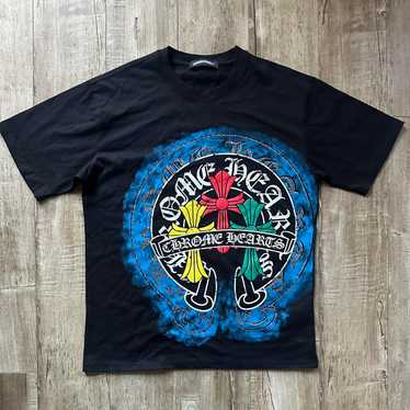 CHROME HEARTS ブラック Tシャツ CHROME HEARTS クロムハーツ OLD NEW YORK限定 S/S Tee クロス