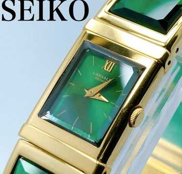Seiko watch women green - Gem