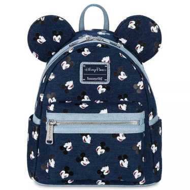 WDS × Disney / MICKEY MOUSE DENIM BAG Vintage Disney Mickey Mouse Denim Bag. | eBay