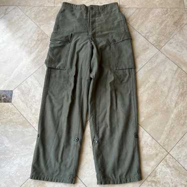 その他 1967s \" Netherlands Military \" Cargo Vintage 1950's Dutch Army Military Cargo Pants Baggy 32-35