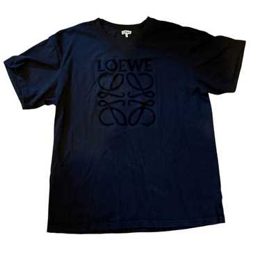 新作☆【LOEWE】軽量コットンTシャツ レギュラーフィット Tシャツ（コットン） ブラック - LOEWE