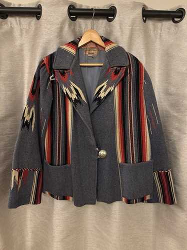 【USA製】 DONNYBROOK ￼CHIMAYO チマヨ柄　ファーコート 楽天市場】チマヨ コートの通販