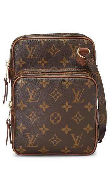LOUIS VUITTON ブラスレフォースモノグラムグラセレザーブラウン ルイヴィトングラセ レイ ポシェット ポーチ 14145 カフェ