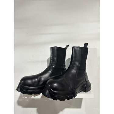 靴 Rick Owens BEATLE BOZO TRACTOR 41 Beatle Mega Tractor in Black – SVRN