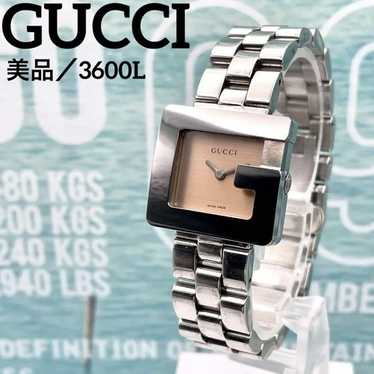 稼働 GUCCI 腕時計 3600L Gベゼル レディース ステンレス 2123 GUCCI - 稼働 GUCCI 腕時計 3600L Gベゼル レディース