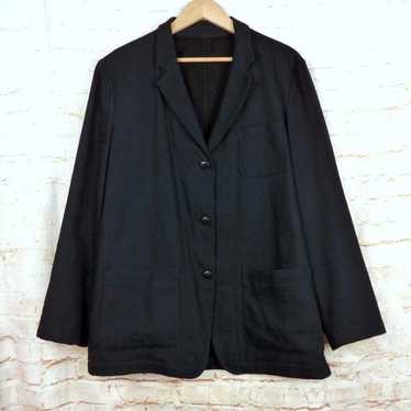 ジャケット ANN DEMEULEMEESTER Black Cotton Renske Blazer Ann Demeulemeester Black Cotton Renske Blazer | italist
