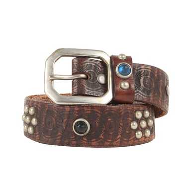 RRL ベルト RRL - Terrance Brown Leather Belt | Mitchell Stores