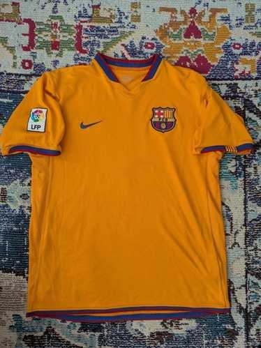 【激レア】FC Barcelona Nike ウェアMサイズ2006/2007 MEN'S NIKE FC BARCELONA 2006/2007 TRACK JACKET TRAINING