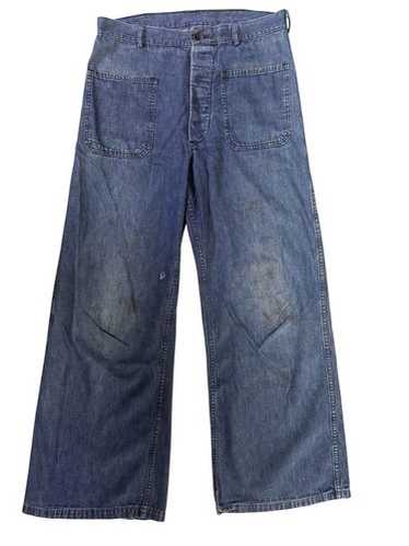 パンツ us.navy 40s 50s Sailor Pants 40-50s U.S NAVY SAILOR PANTS 米海軍 セイラーパンツ 白