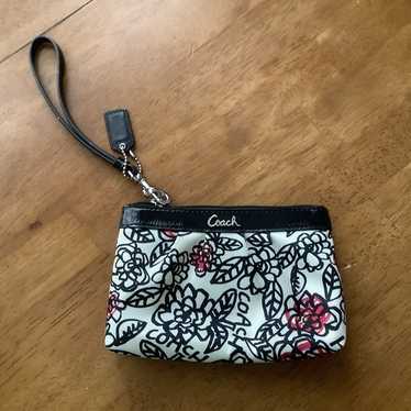 coach graffiti poppy pouch - Gem
