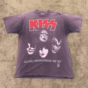 KISS キッス 両面プリント Alive / Worldwide 96 97 KISS キッス 両面プリント Alive / Worldwide 96 97 - メルカリ