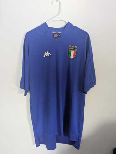 ★猫ちゃん商品☆激レア☆Kappa ITALIA サッカーイタリア代表 USED] 00's 