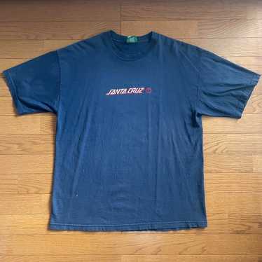90s USA製 SANTA CRUZ NHS vintage VTG 80S 90S MEDIUM USA SANTA CRUZ SKATEBOARD SKATE NHS SHIRT