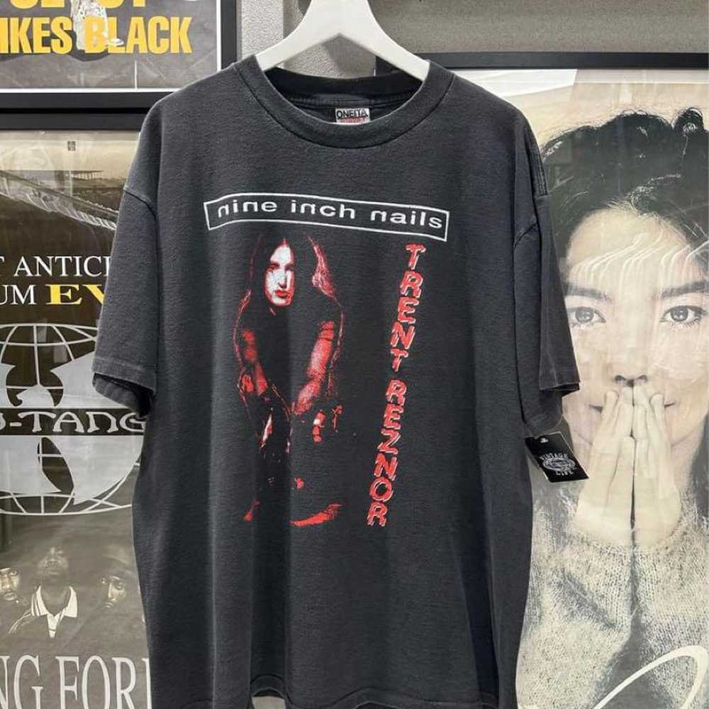 VINTAGE (ヴィンテージ) NINE INCH NAILS tシャツ 3 VINTAGE ヴィンテージ NINE INCH NAILS THE DOWNWARD SPIRAL
