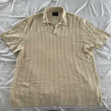 Celine knitted polo shirt - Gem