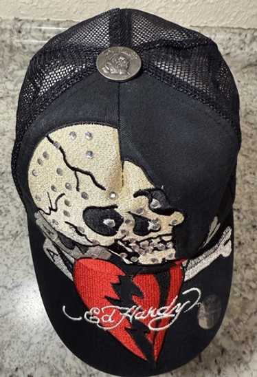 Y2k ed hardy cap - Gem