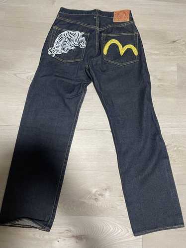 EVISU 1507 サイズ38 TIGER PRESHRUNK yamane Evisu Men's Vintage Embroidered Tiger Print Denim Jeans | eBay
