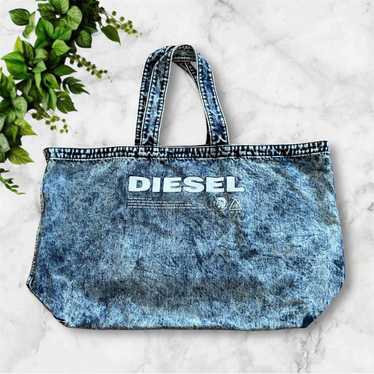 DIESEL DAMAGED DENIM BAG デニム トートバッグ y2k DIESEL DAMAGED DENIM BAG デニム トートバッグ y2k（ジーンズ