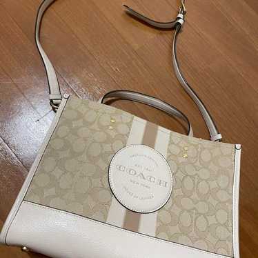バッグ COACH Signature 2way Tote Shoulder Bag Coach 2way tote - Gem