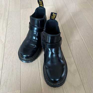 い*こ様 Dr.Martens Wincoxドクターマーチン ハーネスベルト U New Dr Martens Wincox Chelsea Boots Black Smooth Leather